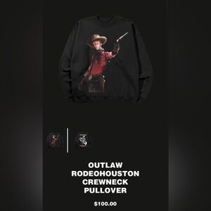 Machine Gun Kelly pull over sweatshirt